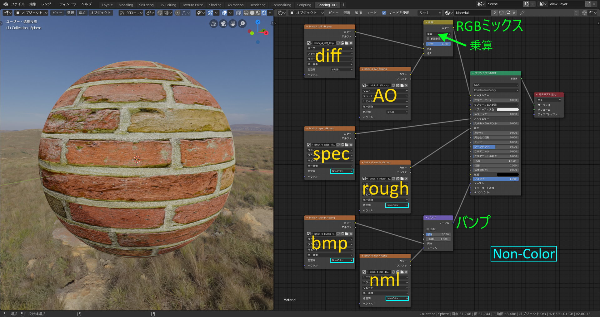 Blender 2 8 入門 マテリアルと環境テクスチャ Czpanel